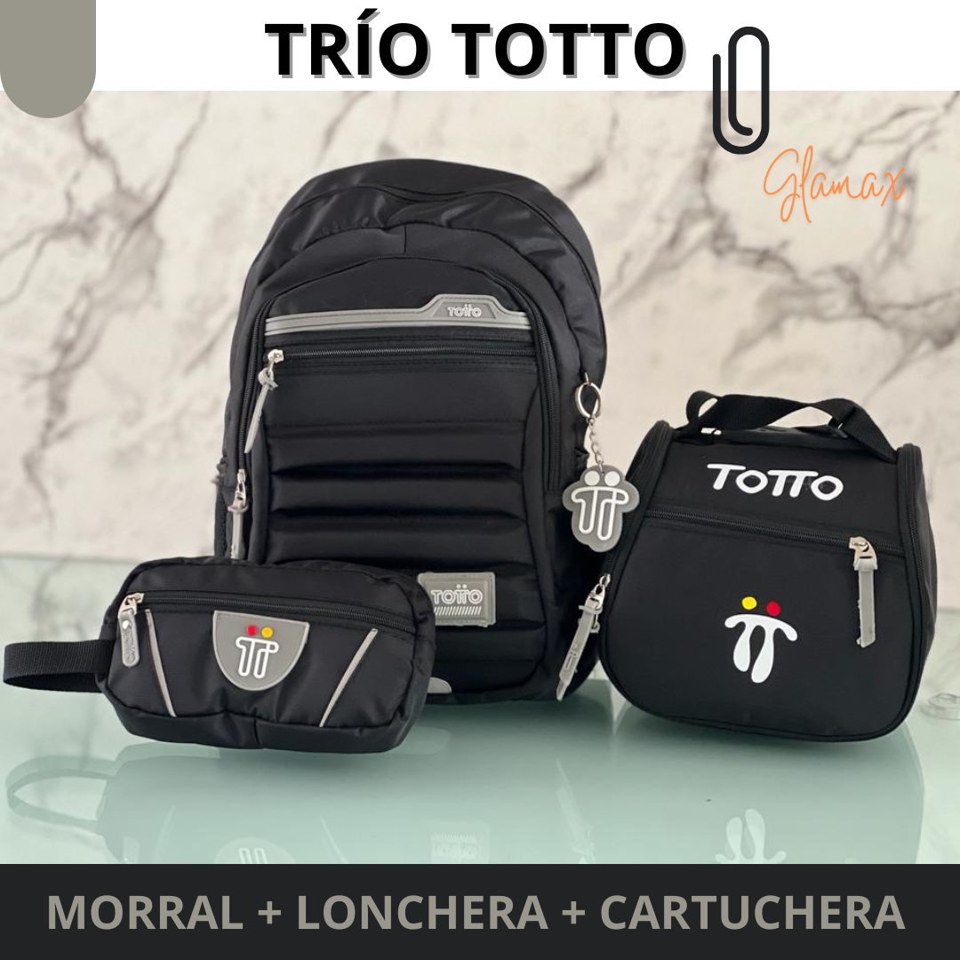 Kit Escolar X3 (Morral + Lonchera + Cartuchera)