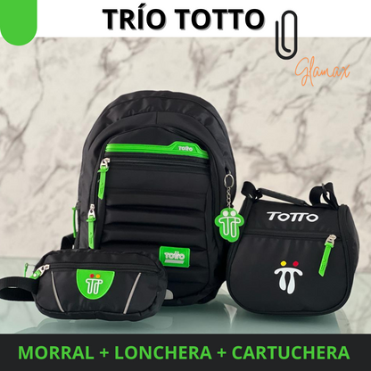 Kit Escolar X3 (Morral + Lonchera + Cartuchera)